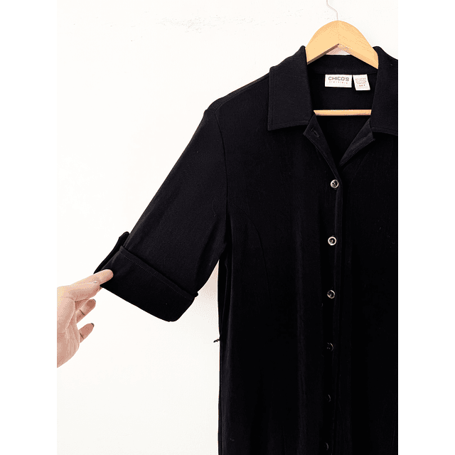 Vestido camisa (M)