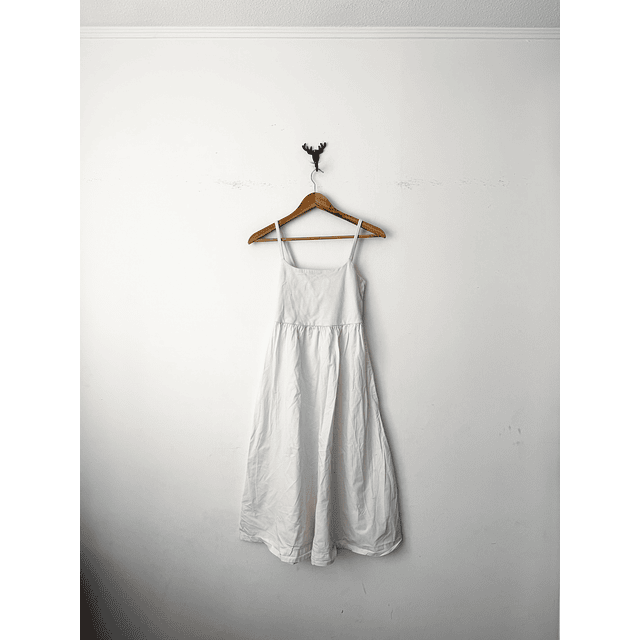 Vestido blanco (S)