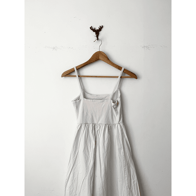 Vestido blanco (S)