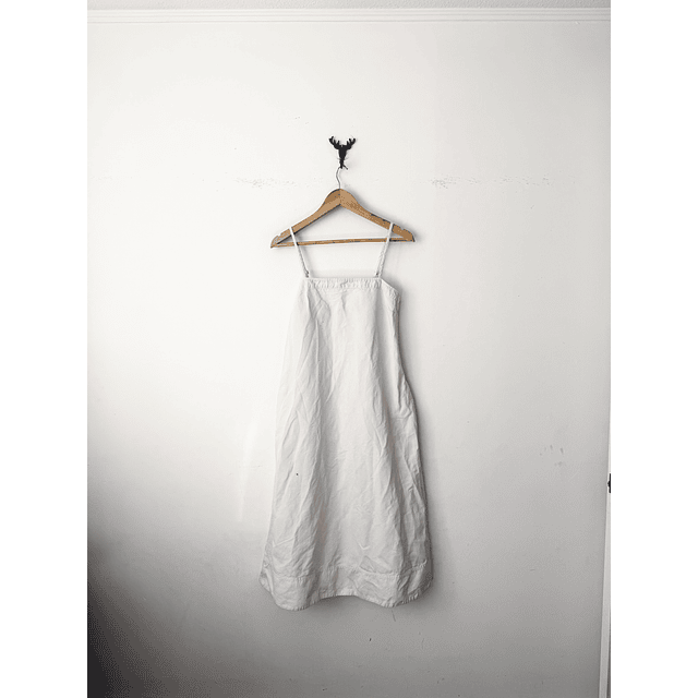 Vestido blanco (S)