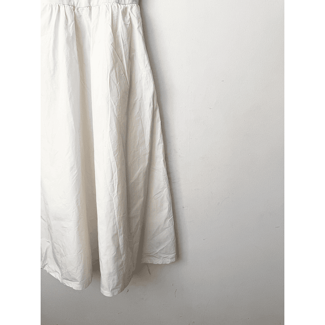 Vestido blanco (XS)