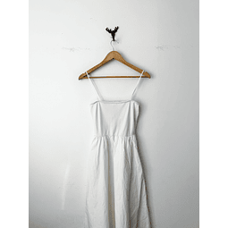Vestido blanco (XS)
