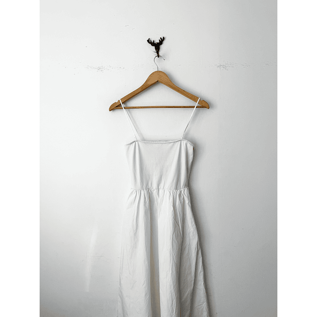 Vestido blanco (XS)