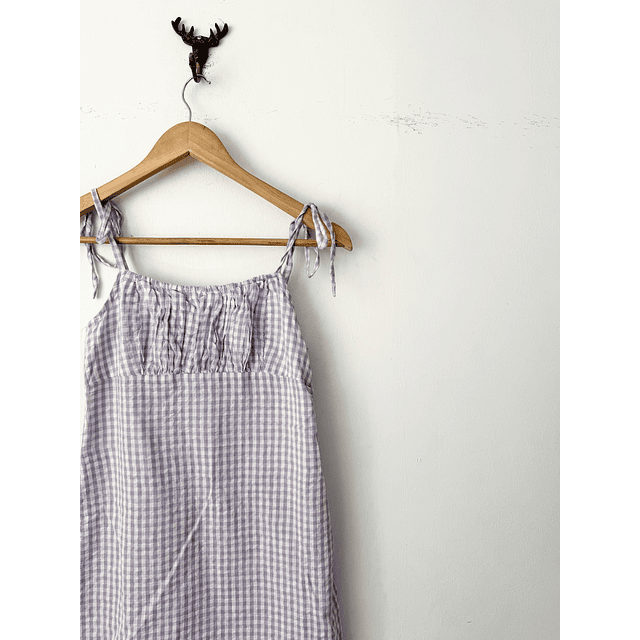Vestido vichy (XS)