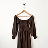 Vestido café (S)