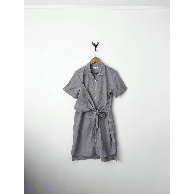 Vestido rayado (M)