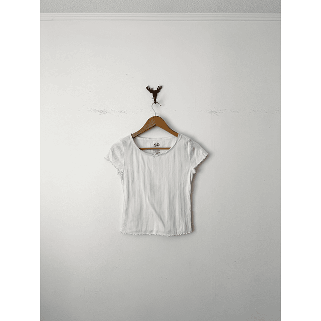Polera blanca (SM)