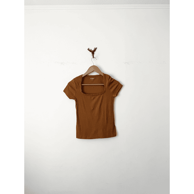 Polera terracota (S)