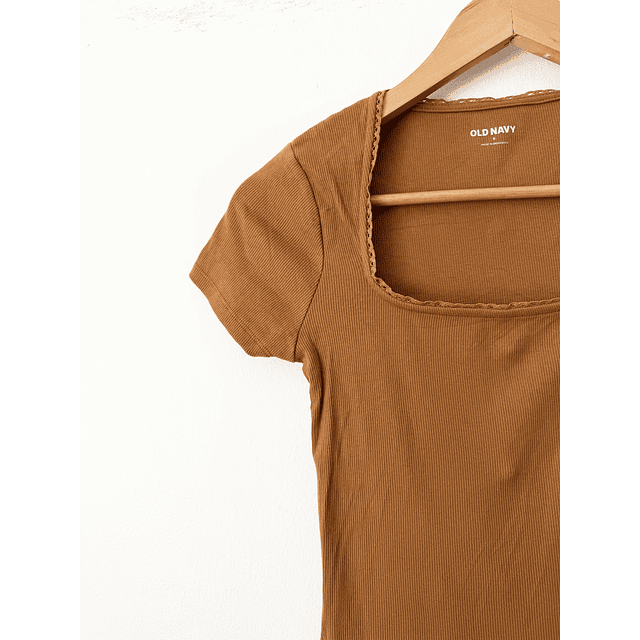 Polera terracota (S)