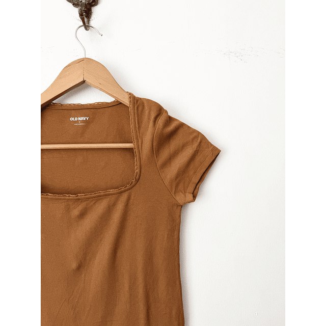 Polera terracota (S)
