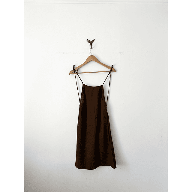 Vestido cafe (S)
