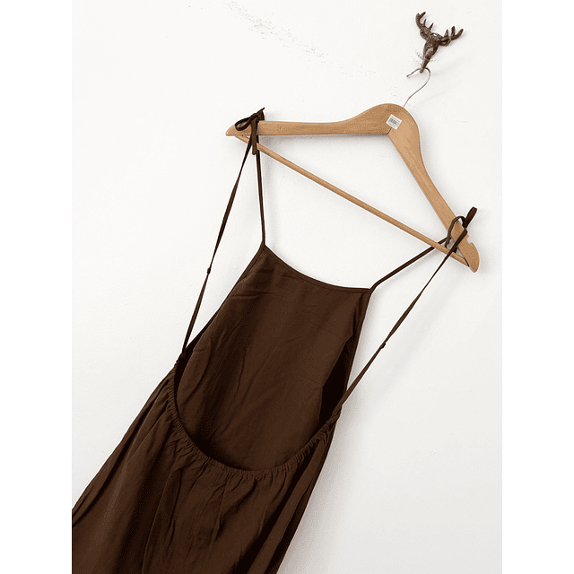 Vestido cafe (S)