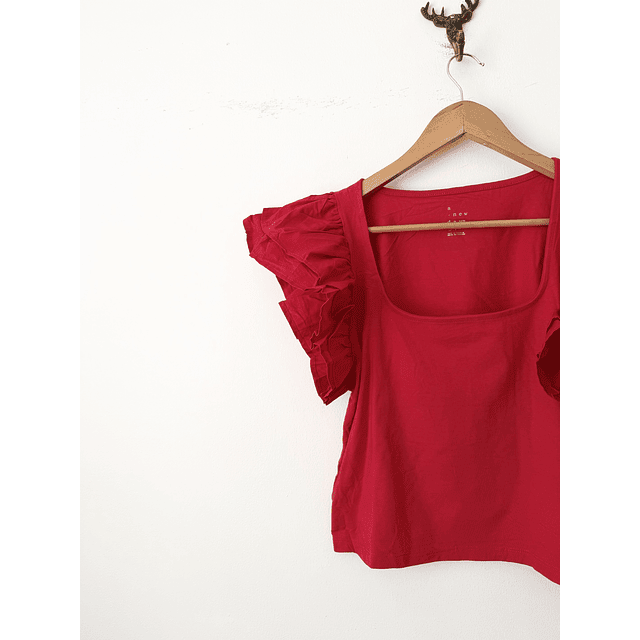 Polera roja (M)
