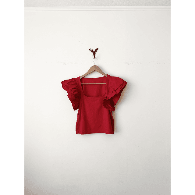 Polera roja (M)