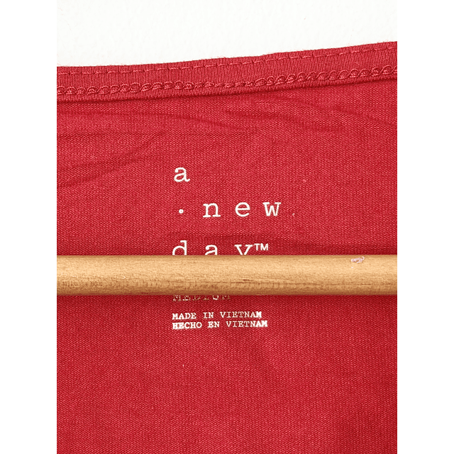 Polera roja (M)