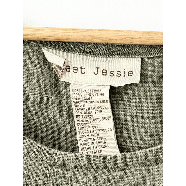 Vestido jardinera (S)