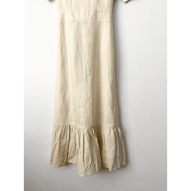 Vestido beige (S)