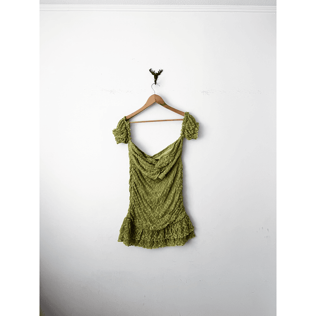 Vestido verde (M)