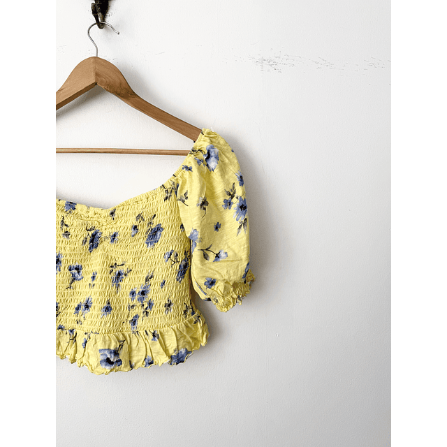 Polera floral (S)