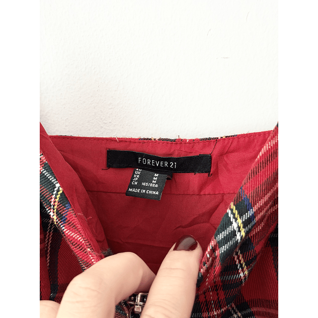 Vestido escocés (SM)