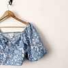 Polera floral (M)