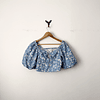 Polera floral (M)