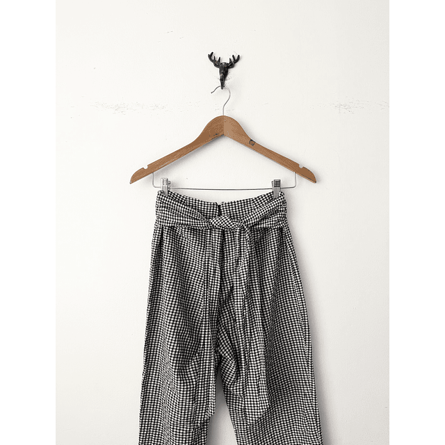 Pantalón vichy (S)