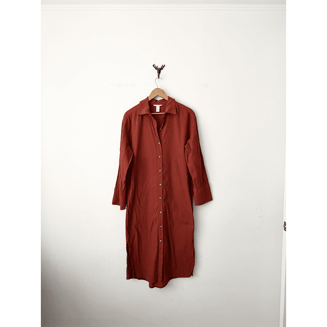 Vestido camisero (S)