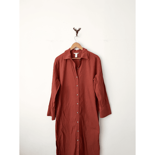 Vestido camisero (S)