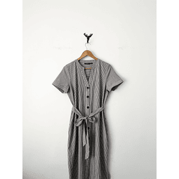 Vestido rayado (M)