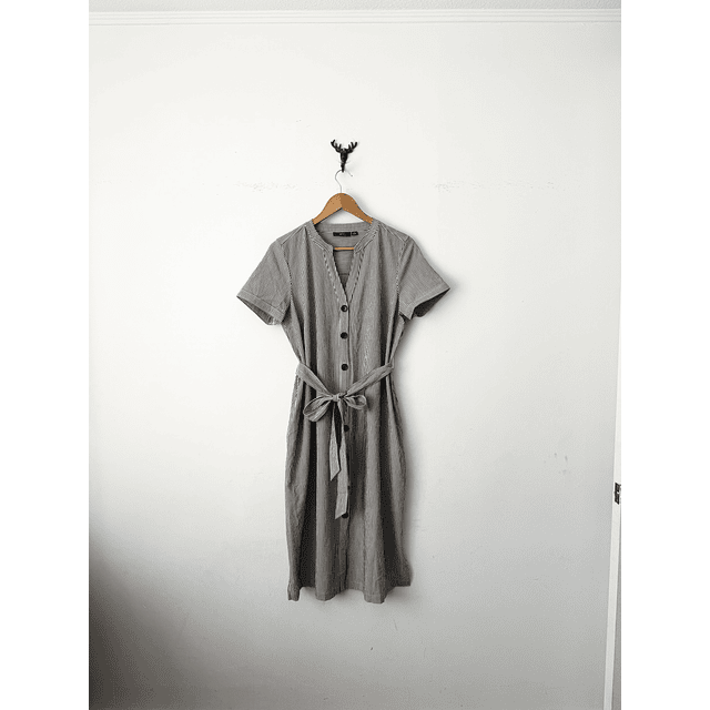Vestido rayado (M)