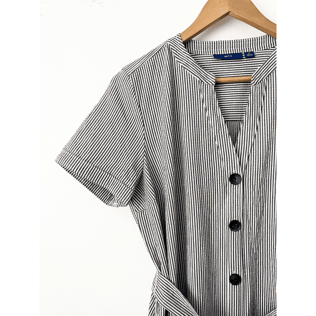 Vestido rayado (M)