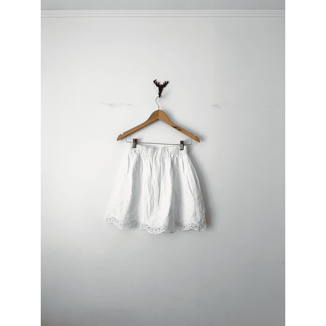 Falda blanca (XS)