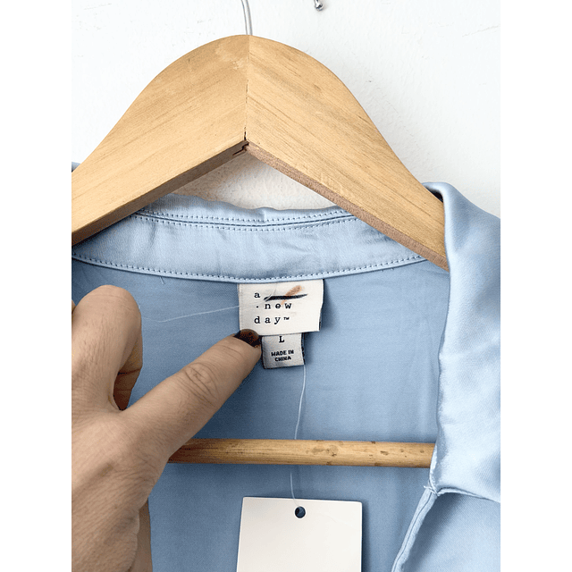 Blusa satén (ML)