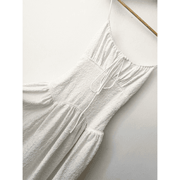 Vestido blanco (S)
