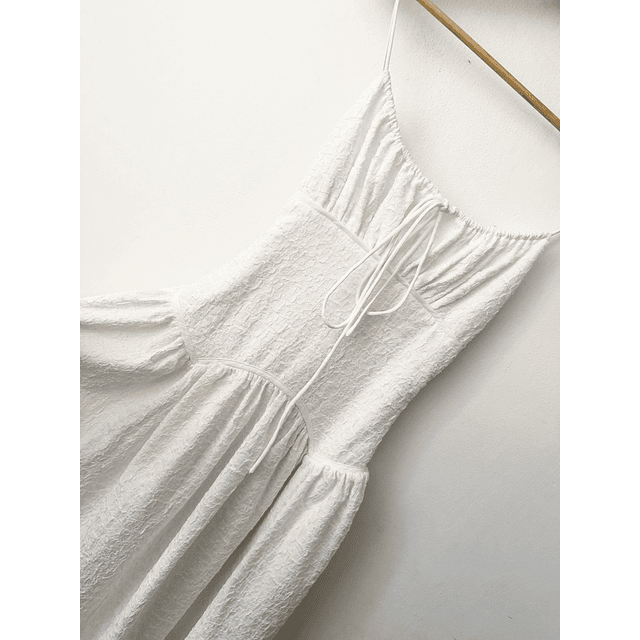Vestido blanco (S)