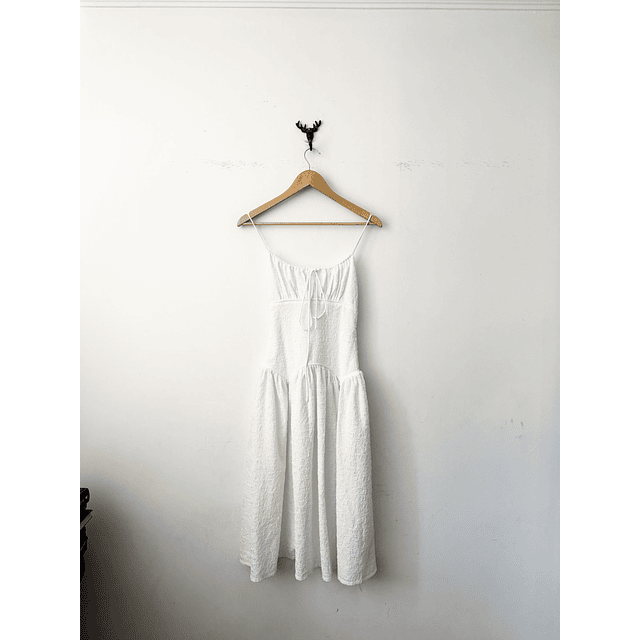 Vestido blanco (S)