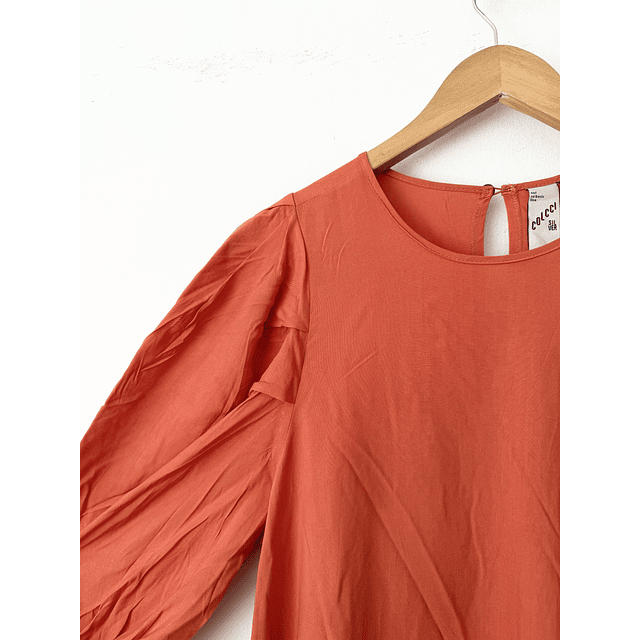 Vestido terracota (S)