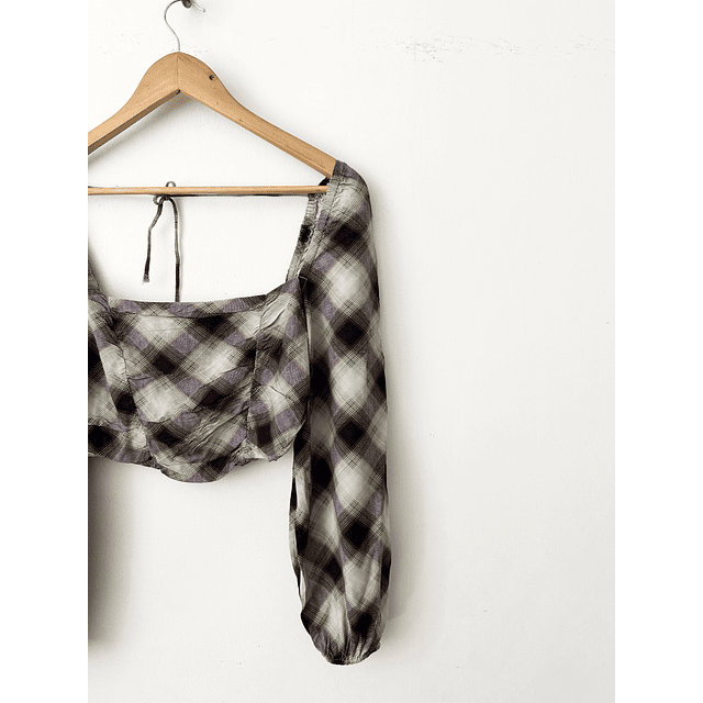 Blusa escocesa (S)