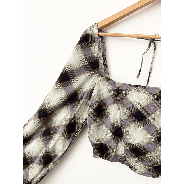 Blusa escocesa (S)