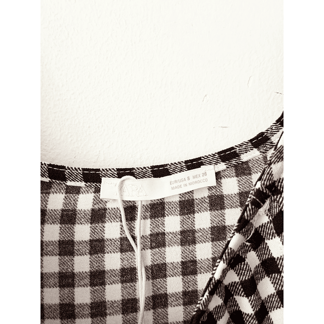 Vestido vichy (XS/S)