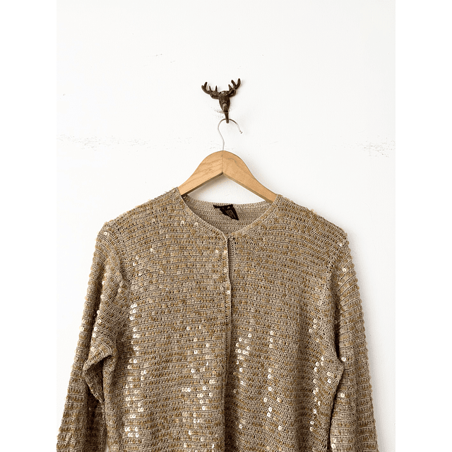 Cardigan lentejuelas (S)