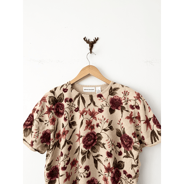 Polera floral (XL)