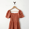 Vestido terracota (S)