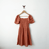 Vestido terracota (S)