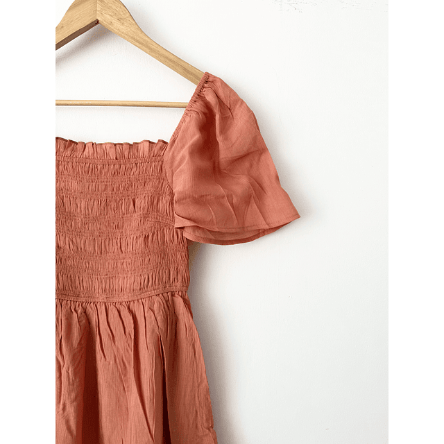 Vestido terracota (S)