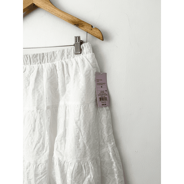 Falda broderie (M)