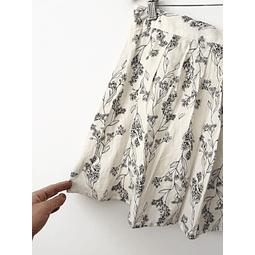 Falda floral (M)