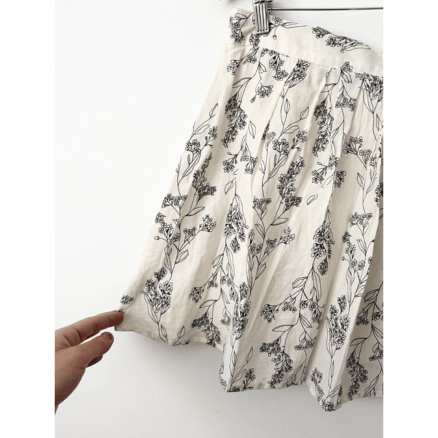 Falda floral (M)