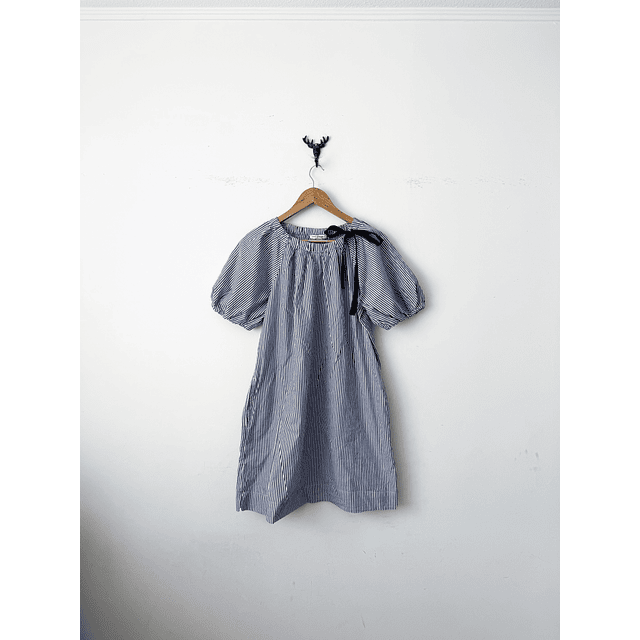 Vestido rayado (M)